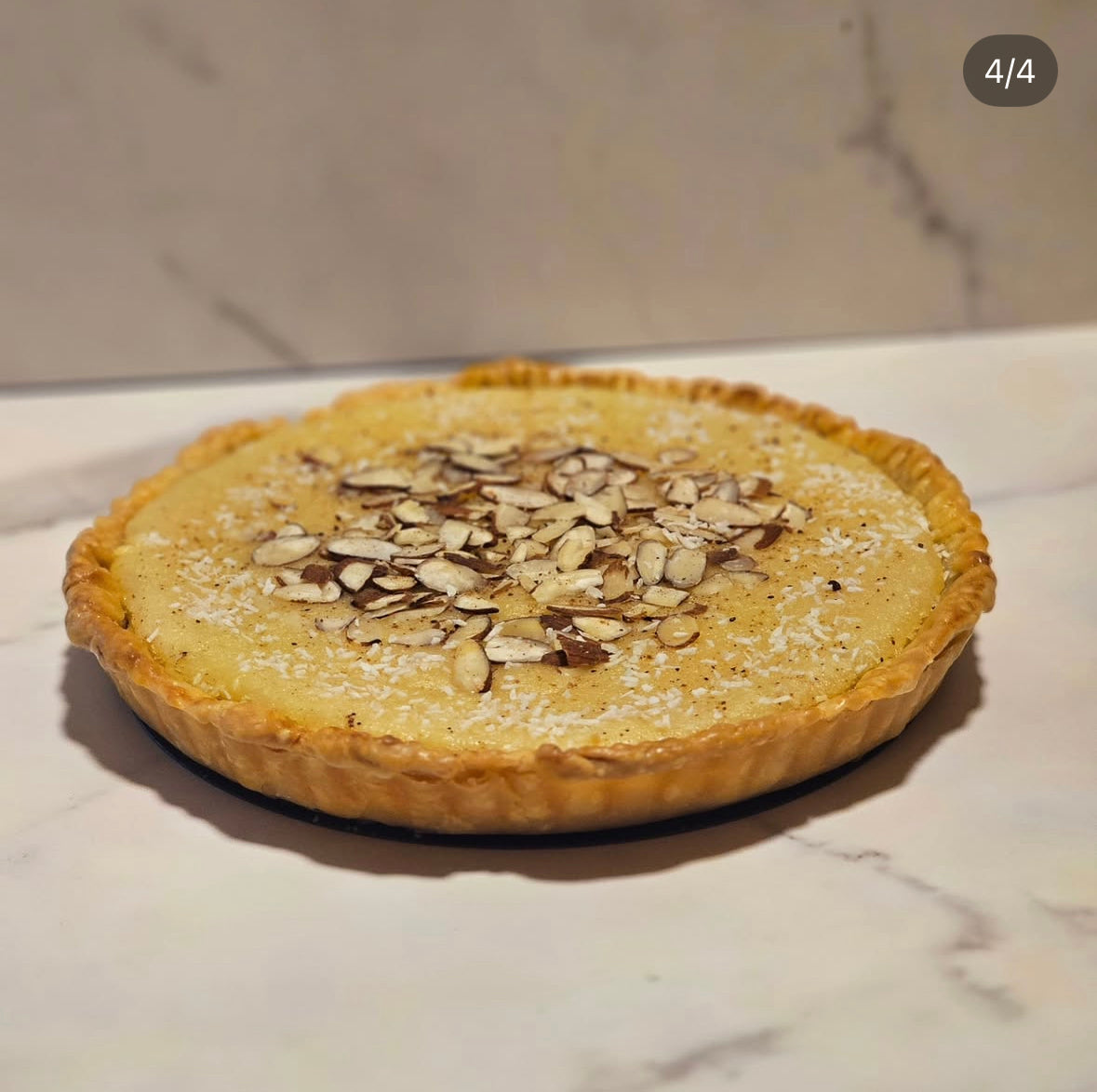 Coconut Almond Tart