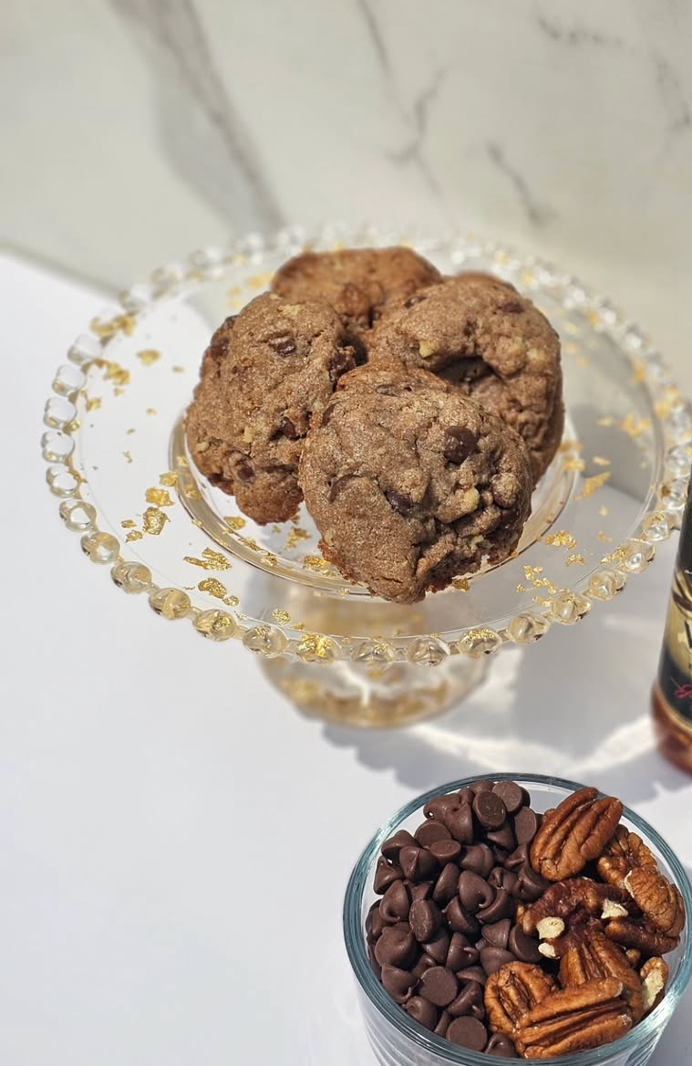 Bourbon Chocolate Chip Cookies