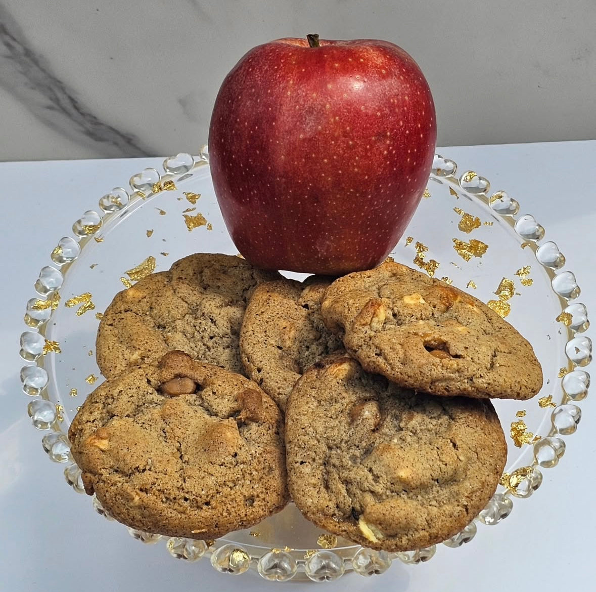 Caramel Apple Cider Cookies