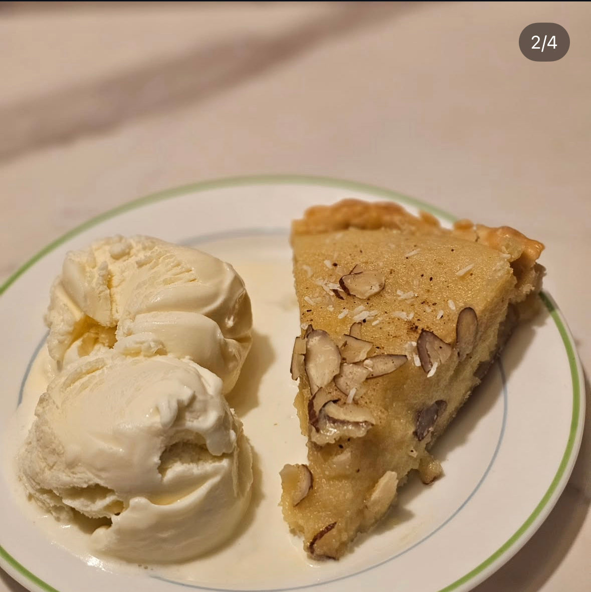 Coconut Almond Tart